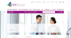 Desktop Screenshot of cls-services.nl